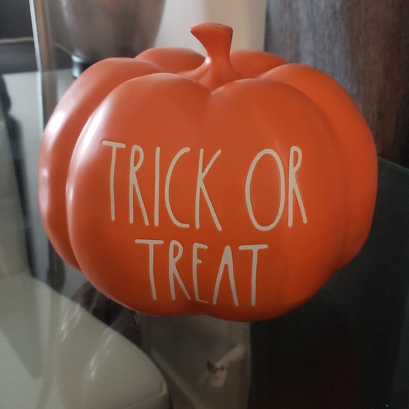 Rae Dunn Other - Rae Dunn TOT pumpkin Trick or Treat